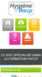Mobile Screenshot of formation-haccp.com